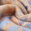 Chal envolvente con estampado de flores de anacardo tibetano Tibetan Cashew Flowers Shawl Wrap