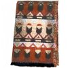 Chale Tibetano con Patrón Geométrico Clásico Tibetan Classic Geometry Pattern Shawl