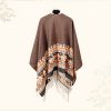 Chale Tibetano con Geometría Colorida Tibetan Colorful Geometry Shawl