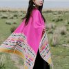 Chale Tibetano con Geometría Colorida Tibetan Colorful Geometry Shawl