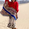 Chale Tibetano con Geometría Colorida Tibetan Colorful Geometry Shawl