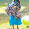 Bufanda Envolvente de Diseño Tibetano Tibetan Design Travel Wrap Scarf
