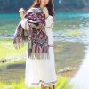 Bufanda Envolvente de Diseño Tibetano Tibetan Design Travel Wrap Scarf