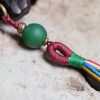 Pulsera Mala de Paz de Madera de Ébano Tibetano y Cobre Tibetan Ebony Wood Copper Peace Mala Bracelet