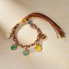 Pulsera Tibetana de los Cinco Dioses de la Riqueza Tibetan Five Gods of Wealth Multicolored Rope Bracelet