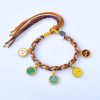 Pulsera Tibetana de los Cinco Dioses de la Riqueza Tibetan Five Gods of Wealth Multicolored Rope Bracelet
