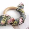 Chal Tibético con Estampado de Flores en Flor Tibetan Shawl Blooming Flowers Print Scarf