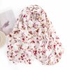 チベットフラワーウィンターショールラップ Tibetan Floral Winter Shawl Wrap