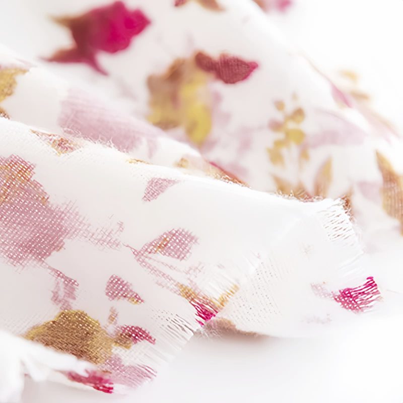 チベットフラワーウィンターショールラップ Tibetan Floral Winter Shawl Wrap