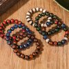 Gelang Kekayaan Keberuntungan Kaca Liuli Tibet Tibetan Liuli Glass Luck Wealth Bracelet