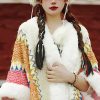 Chal Tibetano de Rayas Multicolores Tibetan Multicolored Striped Shawl