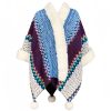 Chal Tibetano de Rayas Multicolores Tibetan Multicolored Striped Shawl