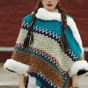 Chal Tibetano de Rayas Multicolores Tibetan Multicolored Striped Shawl