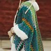 Chal Tibetano de Rayas Multicolores Tibetan Multicolored Striped Shawl