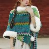 Chal Tibetano de Rayas Multicolores Tibetan Multicolored Striped Shawl