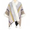 Chal Tibetano de Rayas Multicolores Tibetan Multicolored Striped Shawl