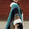 Chal Tibetano de Rayas Multicolores Tibetan Multicolored Striped Shawl