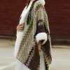 Chal Tibetano de Rayas Multicolores Tibetan Multicolored Striped Shawl