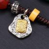 チベット九眼天珠プロテクションネックレス Tibetan Nine-eye Dzi Bead Protection Necklace
