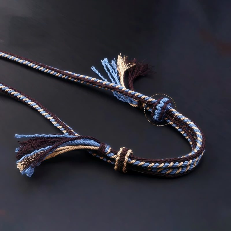チベット九眼天珠プロテクションネックレス Tibetan Nine-eye Dzi Bead Protection Necklace