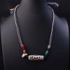 チベット九眼天珠プロテクションネックレス Tibetan Nine-eye Dzi Bead Protection Necklace