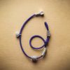 Pulseira Dupla Volta Amuleto Tibetano Om Mani Padme Hum Tibetan Om Mani Padme Hum Amulet Double Wrap Bracelet