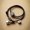 Pulseira Dupla Volta Amuleto Tibetano Om Mani Padme Hum Tibetan Om Mani Padme Hum Amulet Double Wrap Bracelet