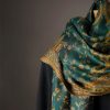 Bufanda de Flor de Marañón de Poliéster Tibetana Tibetan Polyester Cashew Flower Wrap