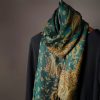 Bufanda de Flor de Marañón de Poliéster Tibetana Tibetan Polyester Cashew Flower Wrap