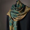 Bufanda de Flor de Marañón de Poliéster Tibetana Tibetan Polyester Cashew Flower Wrap