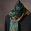 Bufanda de Flor de Marañón de Poliéster Tibetana Tibetan Polyester Cashew Flower Wrap