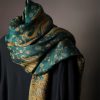 Bufanda de Flor de Marañón de Poliéster Tibetana Tibetan Polyester Cashew Flower Wrap