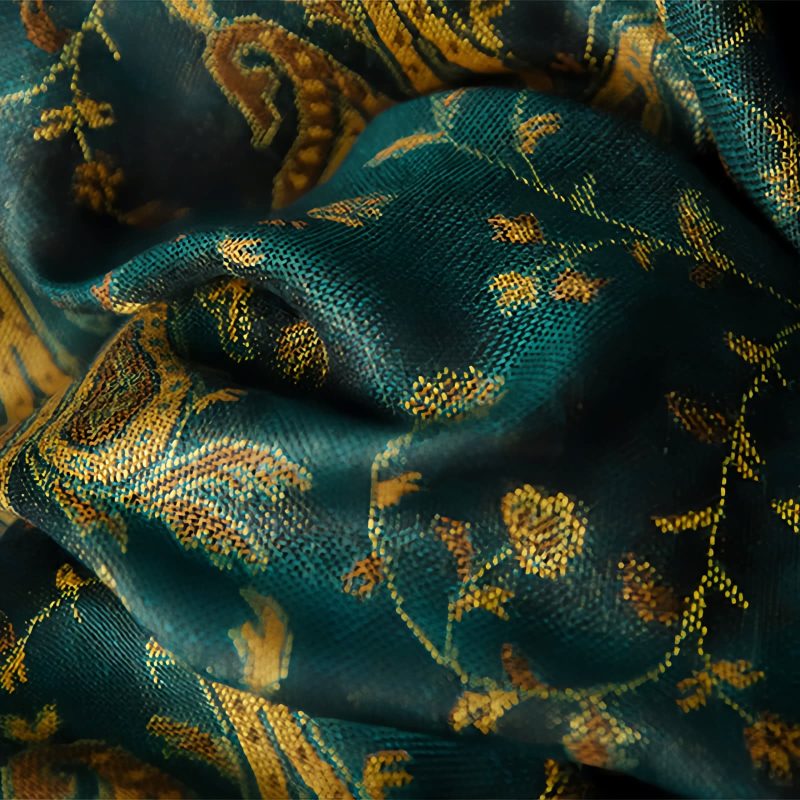 Bufanda de Flor de Marañón de Poliéster Tibetana Tibetan Polyester Cashew Flower Wrap