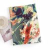 Chale Tibetano con Diseño Floral Retro Tibetan Retro Floral Design Shawl