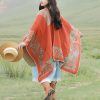 Chale Tibetano con Diseño Sencillo Tibetan Simple Pattern Shawl