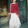 Xale Tibetano Listrado com Borlas e Gola Tibetan Striped Pullover Tassel Shawl