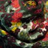 Chal envolvente con estampado floral tibetano vintage Tibetan Vintage Floral Pattern Shawl Wrap