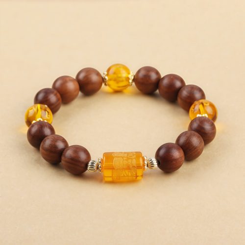 Tibetan Zhennan Wood Om Mani Padme Hum Bracelet Tibetan Zhennan Wood Om Mani Padme Hum Bracelet