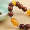 Pulsera Tibetana de Madera Zhennan Om Mani Padme Hum Tibetan Zhennan Wood Om Mani Padme Hum Bracelet