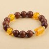 Pulsera Tibetana de Madera Zhennan Om Mani Padme Hum Tibetan Zhennan Wood Om Mani Padme Hum Bracelet