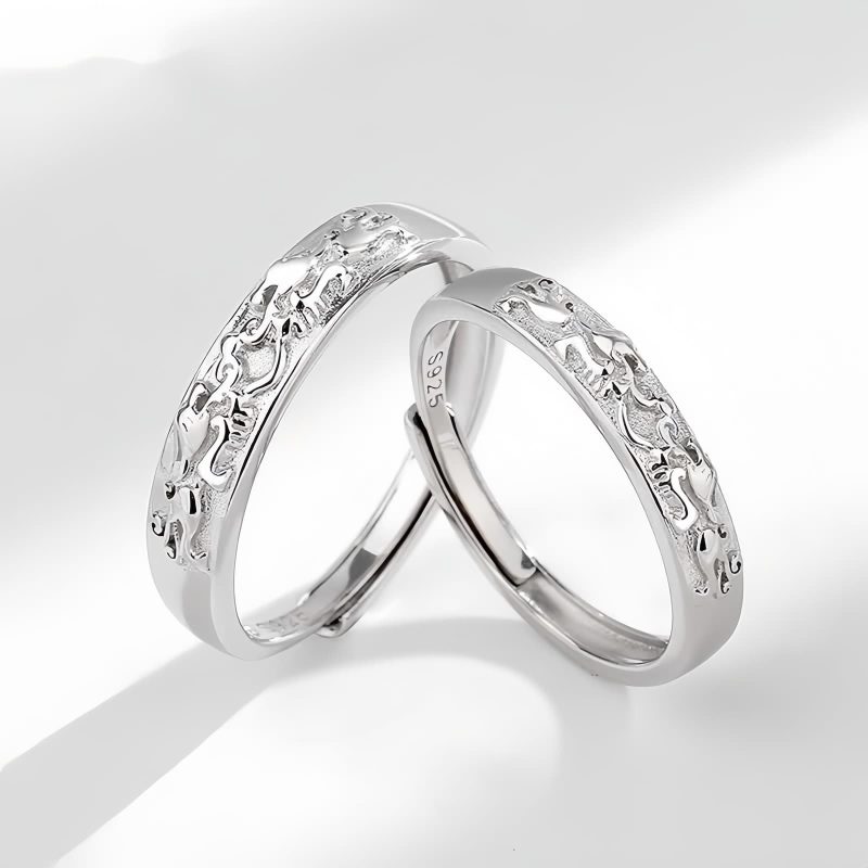 Anillo de Pareja Ajustable Pixiu en Plata 925 925 Silver Adjustable PiXiu Couple Ring