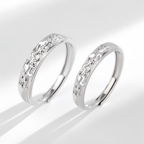 Anillo de Pareja Ajustable Pixiu en Plata 925 Anillo de Pareja Ajustable Pixiu en Plata 925