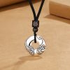 Collar con dije de Pixiu de cobre para la prosperidad Copper PiXiu Wealth Necklace Pendant
