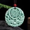 Collar de Equilibrio Dragón Jade Yin Yang Dragon Jade Yin Yang Balance Necklace