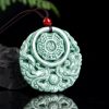 Collar de Equilibrio Dragón Jade Yin Yang Dragon Jade Yin Yang Balance Necklace