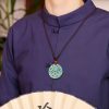 Collar de Equilibrio Dragón Jade Yin Yang Dragon Jade Yin Yang Balance Necklace