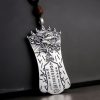 風水 朱砂 ピーシュー ネックレス ペンダント Feng Shui Cinnabar PiXiu Necklace Pendant