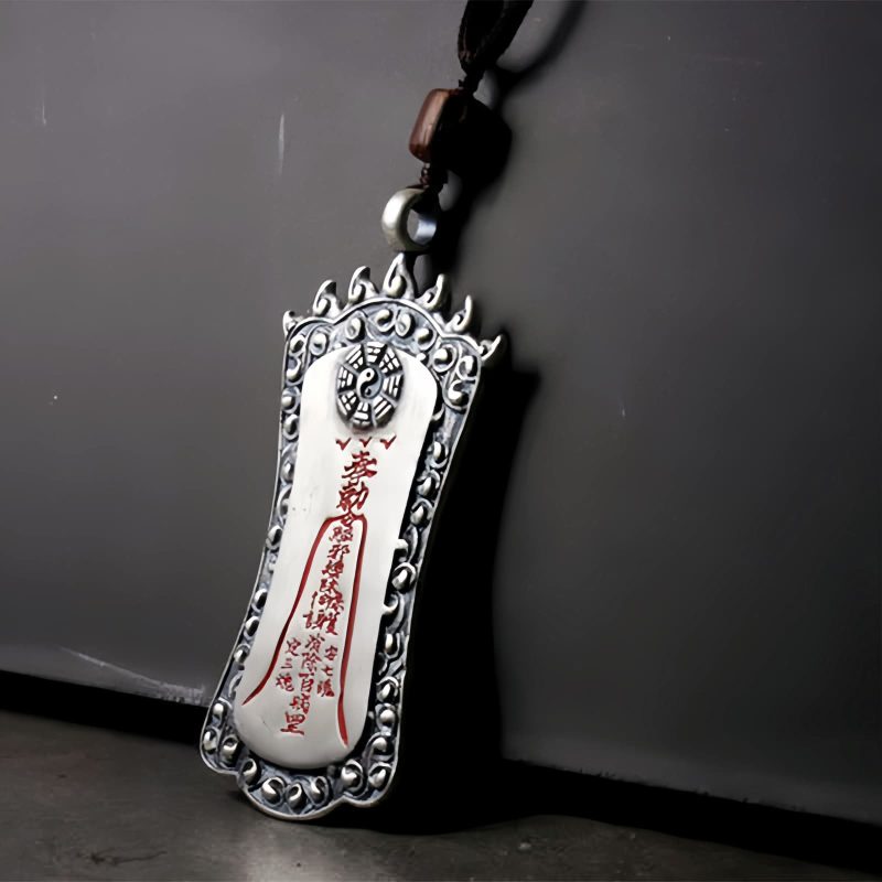 風水 朱砂 ピーシュー ネックレス ペンダント Feng Shui Cinnabar PiXiu Necklace Pendant