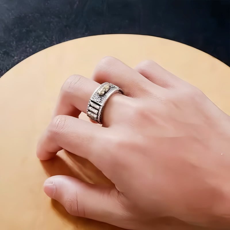 風水貔貅(ひきゅう)招財リング Feng Shui PiXiu Wealth Ring
