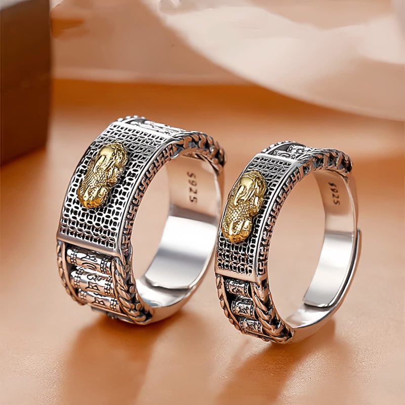 風水貔貅(ひきゅう)招財リング Feng Shui PiXiu Wealth Ring